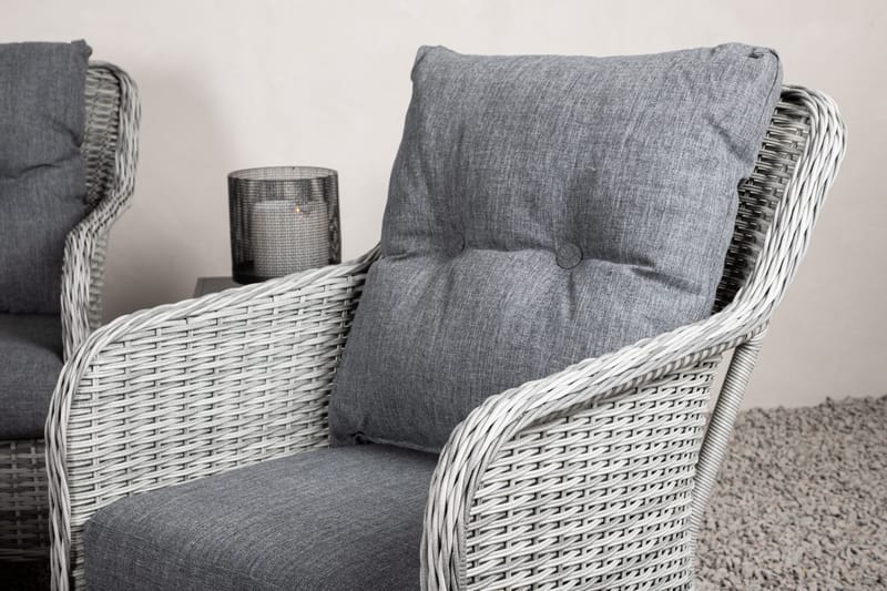 Vikelund Loungegrupp Utomhus - Grå - Utemöbler - Loungemöbler - Loungegrupp & Loungeset