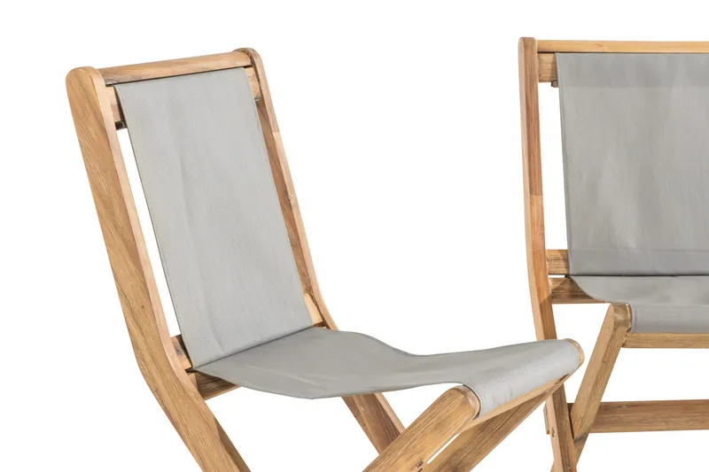 Vikning Soffgrupp Utomhus - Akacia - Utemöbler - Loungemöbler - Loungegrupp & Loungeset