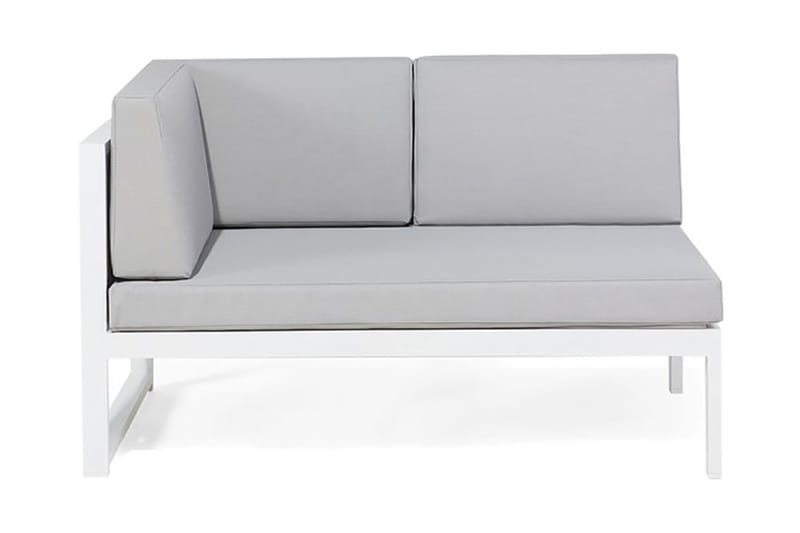 Vinci Loungegrupp Utomhus 120 cm - Grå - Utemöbler - Loungemöbler - Loungegrupp & Loungeset
