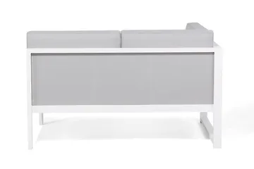 Vinci Loungegrupp Utomhus 120 cm - Grå - Utemöbler - Loungemöbler - Loungegrupp & Loungeset