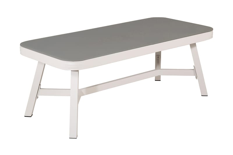 Virya Loungegrupp Utomhus 4-sits - Vit - Utemöbler - Loungemöbler - Loungegrupp & Loungeset