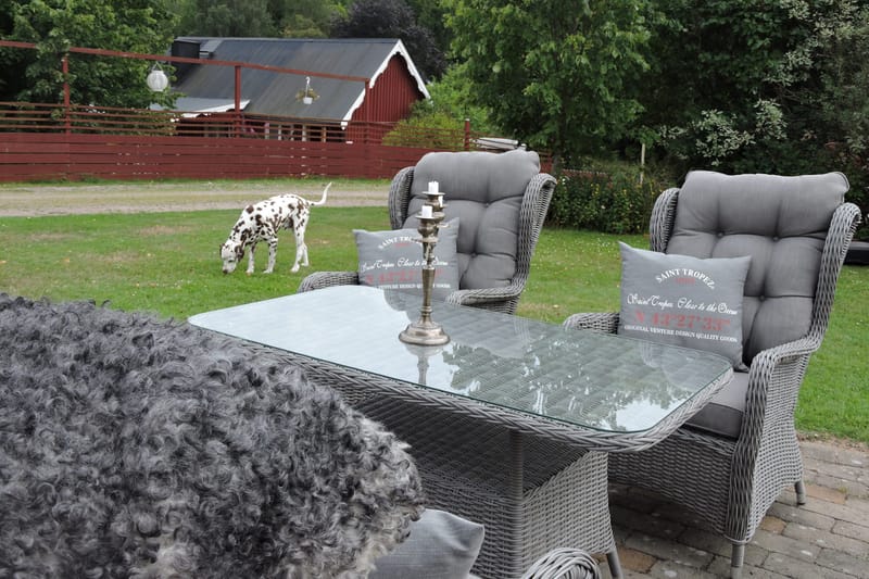 Washington Loungegrupp Utomhus - Grå - Utemöbler - Loungemöbler - Loungegrupp & Loungeset