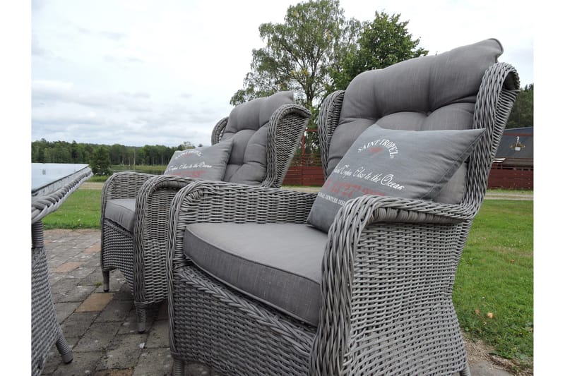 Washington Loungegrupp Utomhus - Grå - Utemöbler - Loungemöbler - Loungegrupp & Loungeset