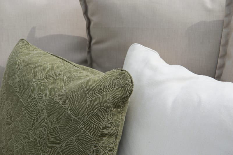 Loungesoffa Hillerstorp Jet Set 3-Sits - Beige - Utemöbler - Loungemöbler - Loungesoffa