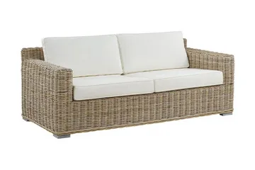 Apriliana 2-sits Utesoffa - Konstrotting/Ljusbrun - Utemöbler - Loungemöbler - Loungesoffa