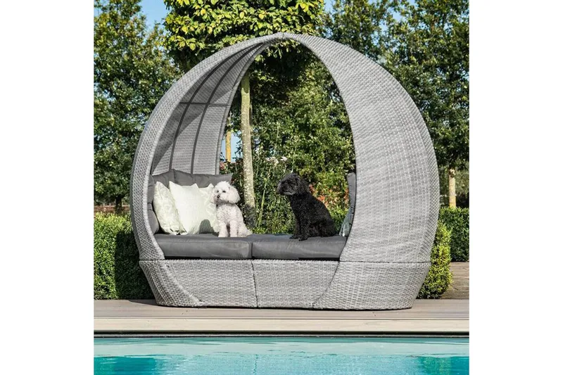 Ascot Daggbädd 118x215xH187  cm Grå, undefined