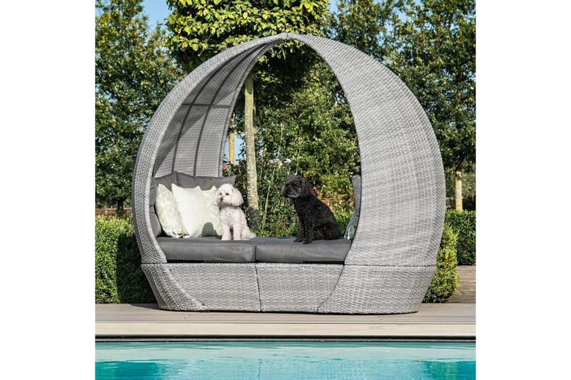 Ascot Daggbädd 118x215xH187  cm Grå, undefined