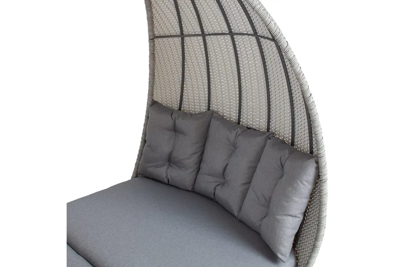 Ascot Daggbädd 118x215xH187  cm Grå - Utemöbler - Loungemöbler - Loungesoffa