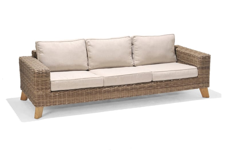 Bahamas 3-sits Soffa - Beige - Loungesoffa - Utesoffa