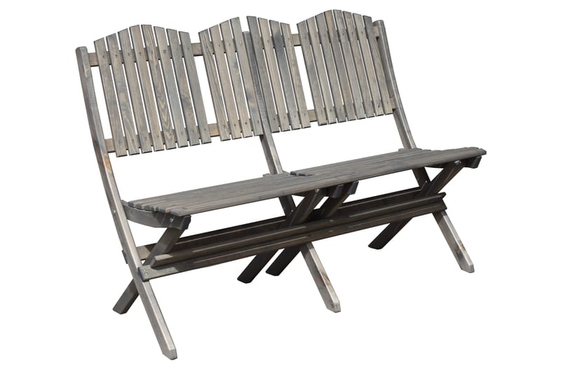 Delpino Soffgrupp Utomhus - Grå - Utemöbler - Loungemöbler - Loungesoffa