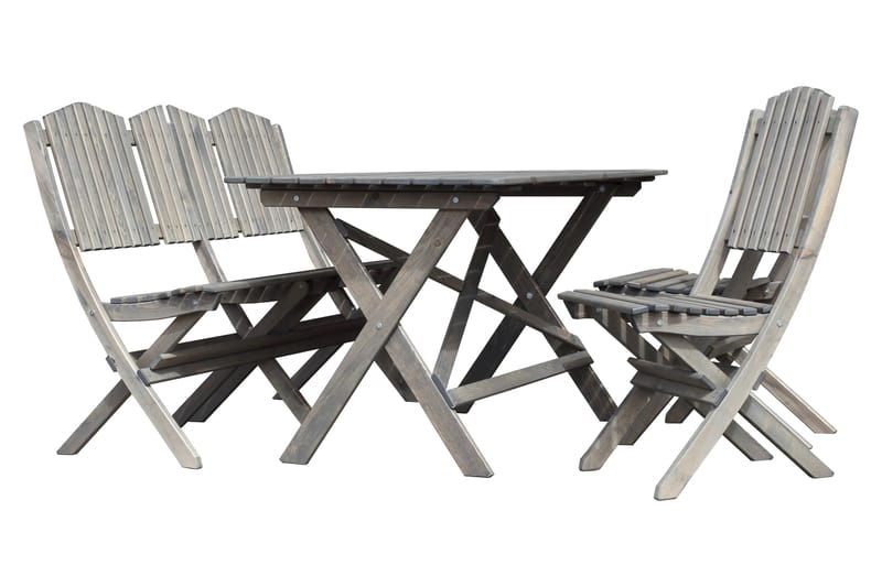 Delpino Soffgrupp Utomhus - Grå - Utemöbler - Utegrupp - Matgrupp utomhus