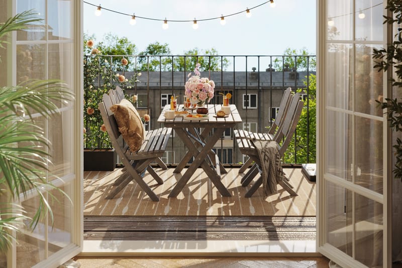 Delpino Soffgrupp Utomhus - Grå - Utemöbler - Utegrupp - Matgrupp utomhus