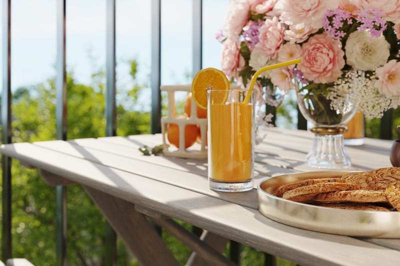 Delpino Soffgrupp Utomhus - Grå - Utemöbler - Utegrupp - Matgrupp utomhus