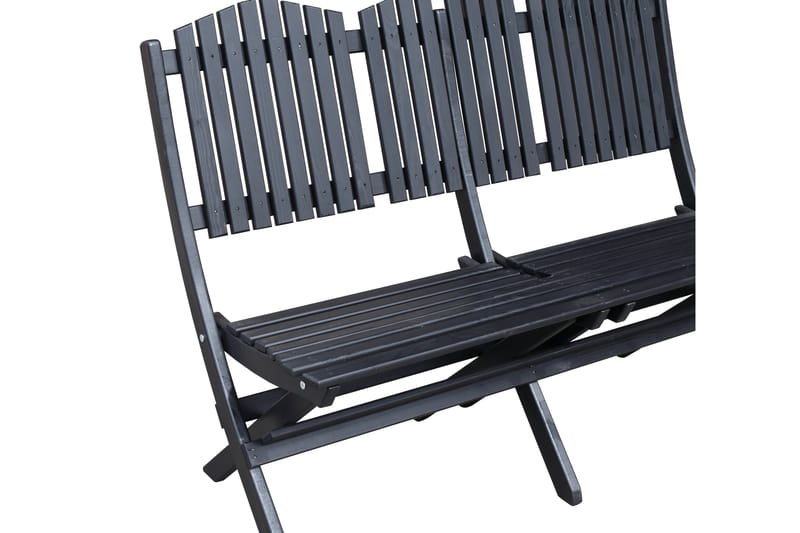 Delpino Soffgrupp Utomhus - Kaffesvart - Utemöbler - Loungemöbler - Loungesoffa