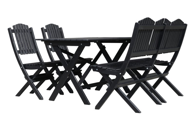 Delpino Soffgrupp Utomhus - Kaffesvart - Utemöbler - Loungemöbler - Loungesoffa