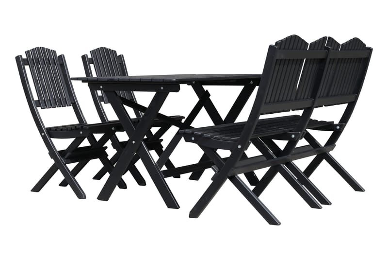 Delpino Soffgrupp Utomhus - Kaffesvart - Utemöbler - Utegrupp - Matgrupp utomhus