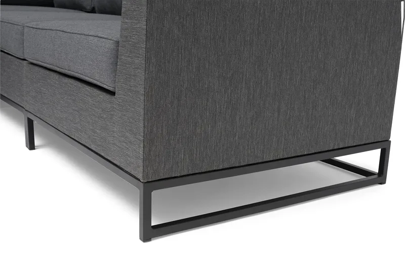 Hillerstorp Adelshamn Hörnsoffa Utomhus - Grå - Trädgård & spabad - Utemiljö - Altan & terrass - Altanmöbler