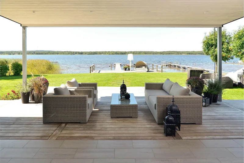 Hillerstorp Hamilton 3-sits Utesoffa - Utemöbler - Loungemöbler - Loungesoffa