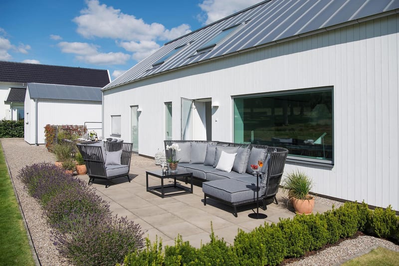 Hillerstorp svängd Jet Set Loungesoffa Utomhus - Utemöbler - Loungemöbler - Loungesoffa