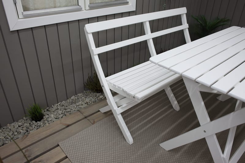 Larios Utesoffa - Vit - Utemöbler - Loungemöbler - Loungesoffa