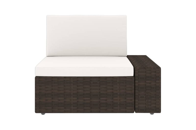 Modulsoffa Utomhus 2-sits konstrotting brun - Brun - Utemöbler - Loungemöbler - Loungesoffa