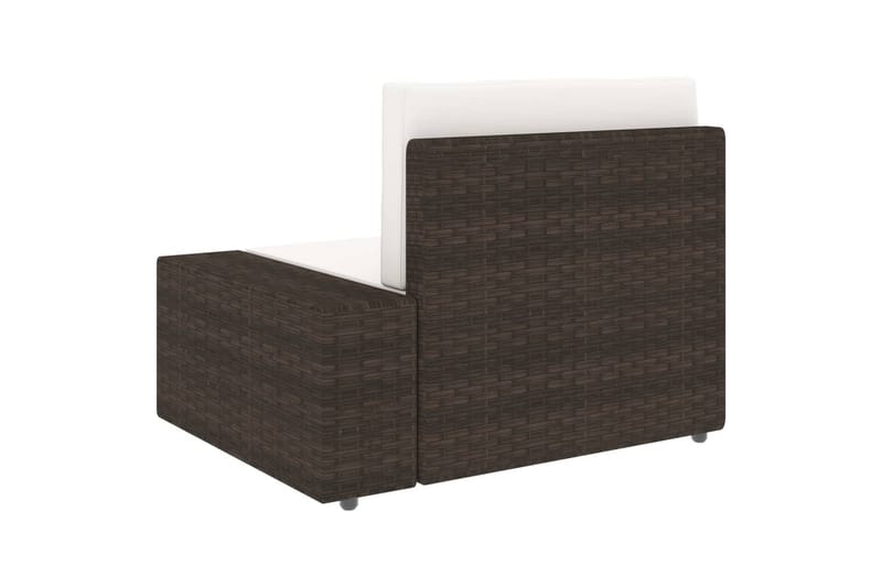 Modulsoffa Utomhus 2-sits konstrotting brun - Brun - Utemöbler - Loungemöbler - Loungesoffa
