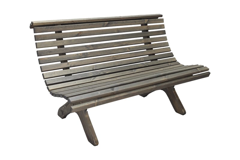Norvald Bänk Utomhus, Grå