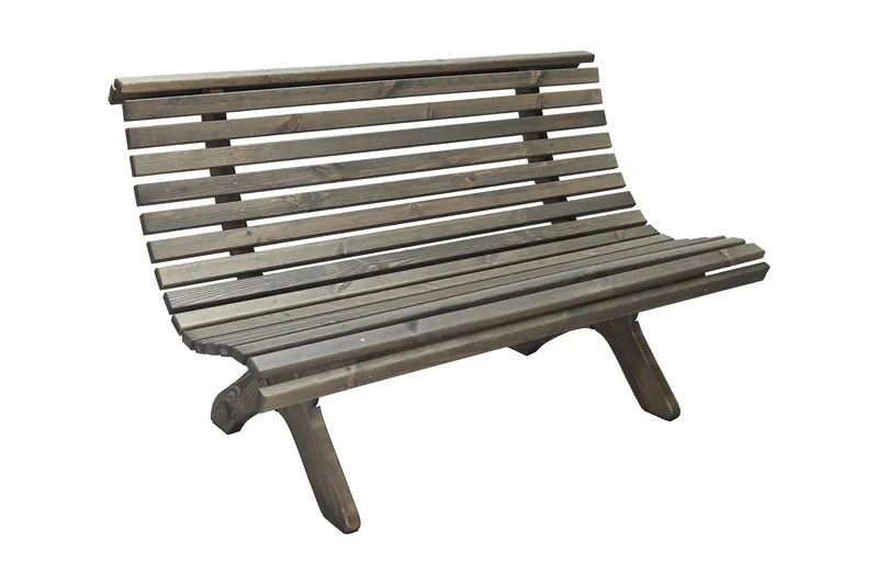 Norvald Bänk Utomhus, Grå
