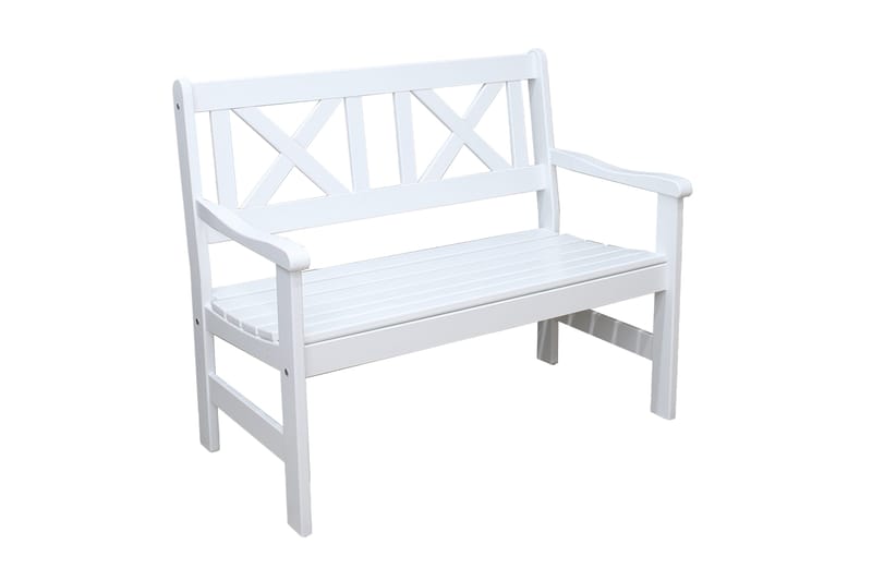 Olivo 2-sits Utesoffa, Vit