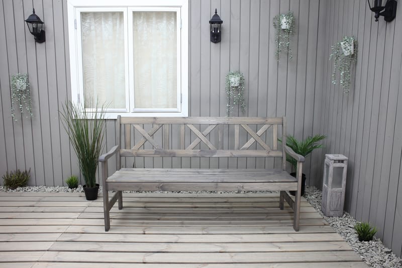 Olivo 3-sits Utesoffa - Grå - Utemöbler - Loungemöbler - Loungesoffa