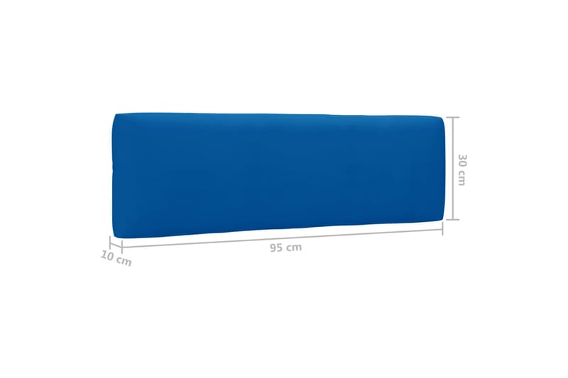 Pallsoffgrupp Utomhus med dynor 4 delar impregnerad furu - Brun - Utemöbler - Loungemöbler - Loungesoffa