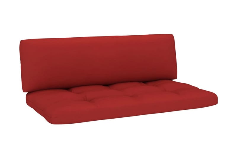 Pallsoffgrupp Utomhus med dynor 4 delar impregnerad furu - Brun - Utemöbler - Loungemöbler - Loungesoffa
