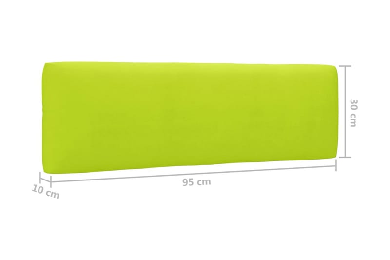 Pallsoffgrupp Utomhus med dynor 4 delar impregnerad furu - Brun - Utemöbler - Loungemöbler - Loungesoffa