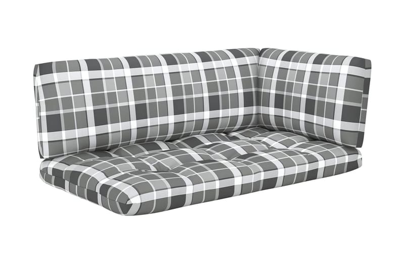 Pallsoffgrupp Utomhus med dynor 4 delar impregnerad furu - Brun - Utemöbler - Loungemöbler - Loungesoffa