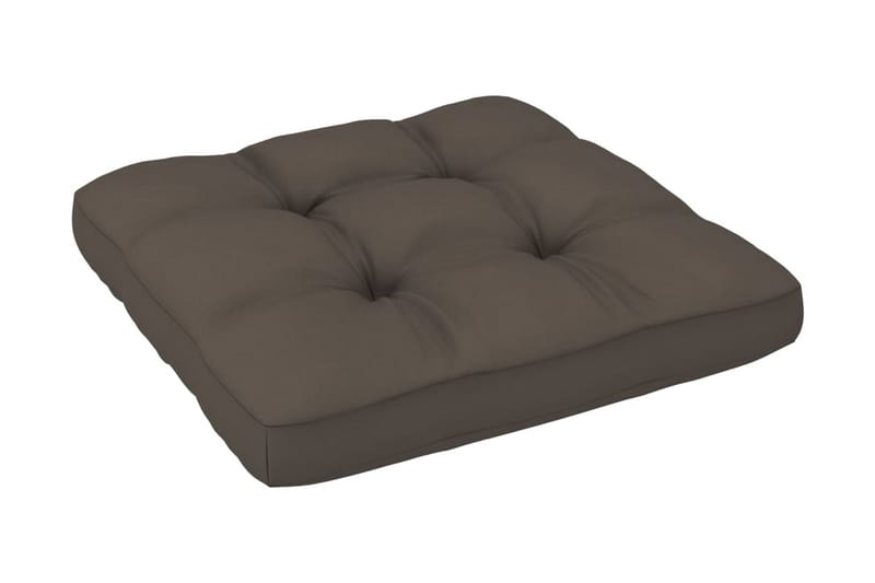 Pallsoffgrupp Utomhus med dynor 4 delar impregnerad furu - Brun - Utemöbler - Loungemöbler - Loungesoffa