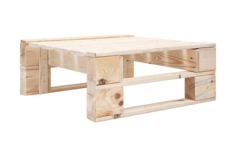 Pallsoffgrupp Utomhus med dynor 4 delar impregnerad furu - Brun - Utemöbler - Loungemöbler - Loungesoffa