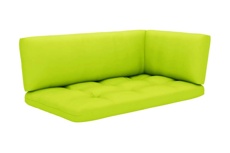 Pallsoffgrupp Utomhus med dynor 4 delar impregnerad furu - Brun - Utemöbler - Loungemöbler - Loungesoffa
