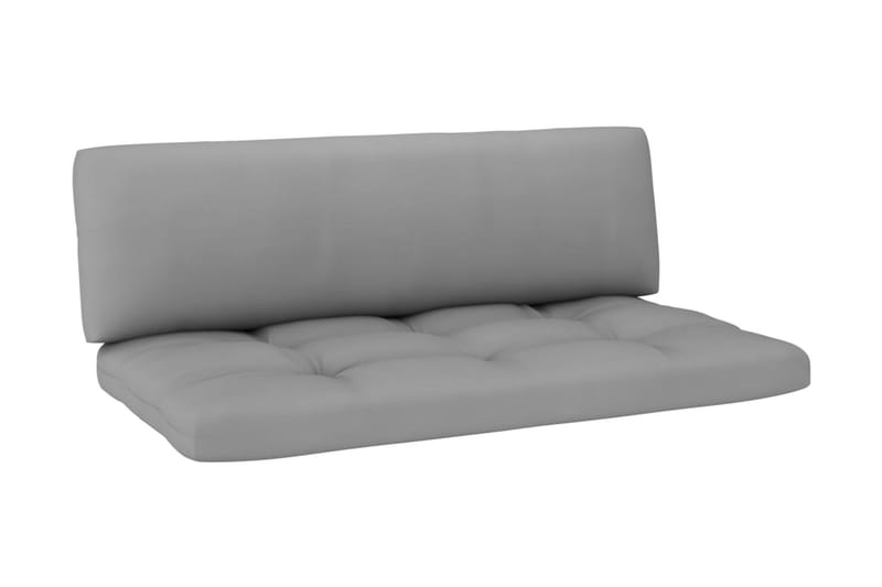 Pallsoffgrupp Utomhus med dynor 6 delar impregnerad furu - Brun - Utemöbler - Loungemöbler - Loungesoffa