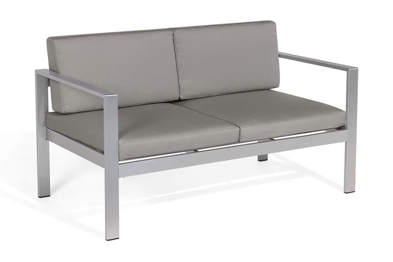 Tirrena Trädgårdssoffa 142 cm - Grå - Utemöbler - Loungemöbler - Loungesoffa