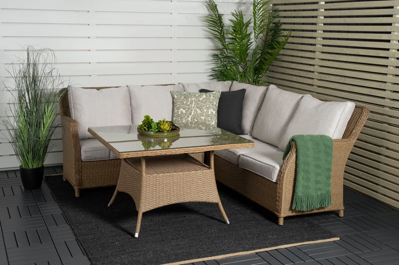 Vikelund Hörnsoffa Utomhus - Natur - Utemöbler - Loungemöbler - Loungesoffa