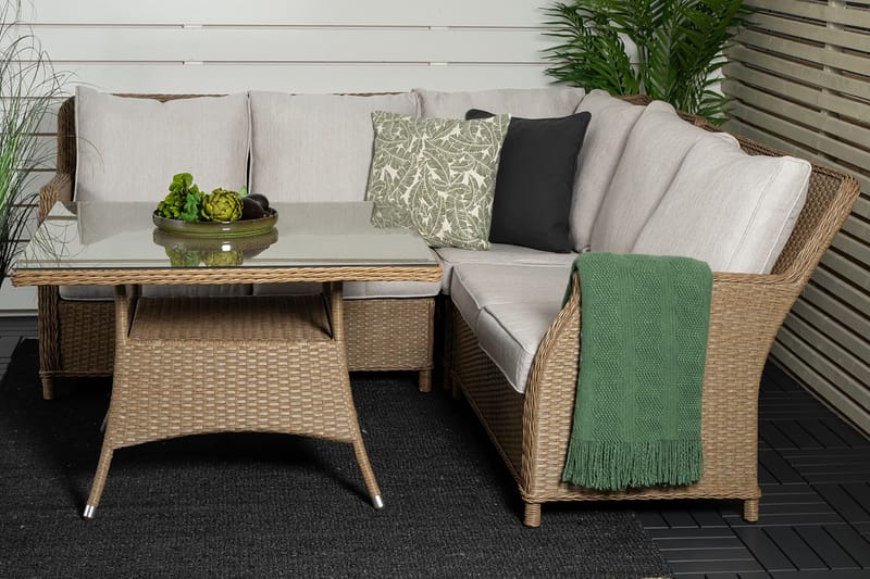 Vikelund Hörnsoffa Utomhus - Natur - Utemöbler - Loungemöbler - Loungesoffa