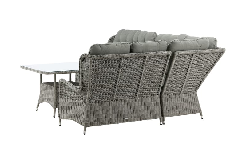 Washington Hörnsoffa Utomhus - Grå - Utemöbler - Loungemöbler - Loungesoffa