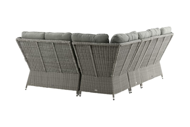 Washington Hörnsoffa Utomhus - Grå - Utemöbler - Loungemöbler - Loungesoffa