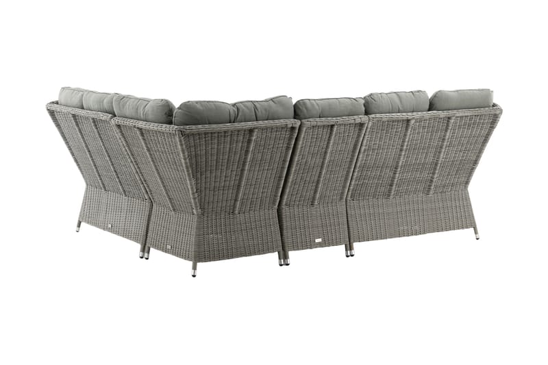 Washington Hörnsoffa Utomhus - Grå - Utemöbler - Loungemöbler - Loungesoffa