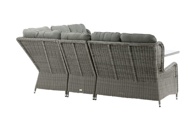 Washington Hörnsoffa Utomhus - Grå - Utemöbler - Loungemöbler - Loungesoffa
