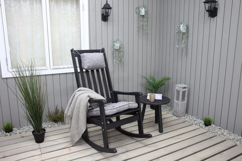 Ellabell Gungstol - Kaffesvart - Utemöbler - Loungemöbler - Loungestol utomhus