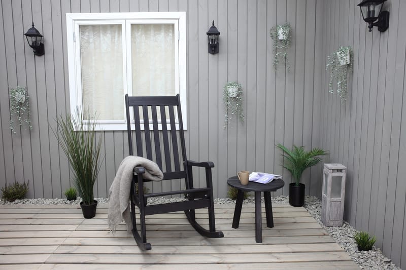 Ellabell Gungstol - Kaffesvart - Utemöbler - Loungemöbler - Loungestol utomhus