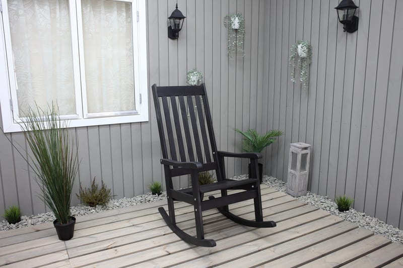 Ellabell Gungstol - Kaffesvart - Utemöbler - Loungemöbler - Loungestol utomhus
