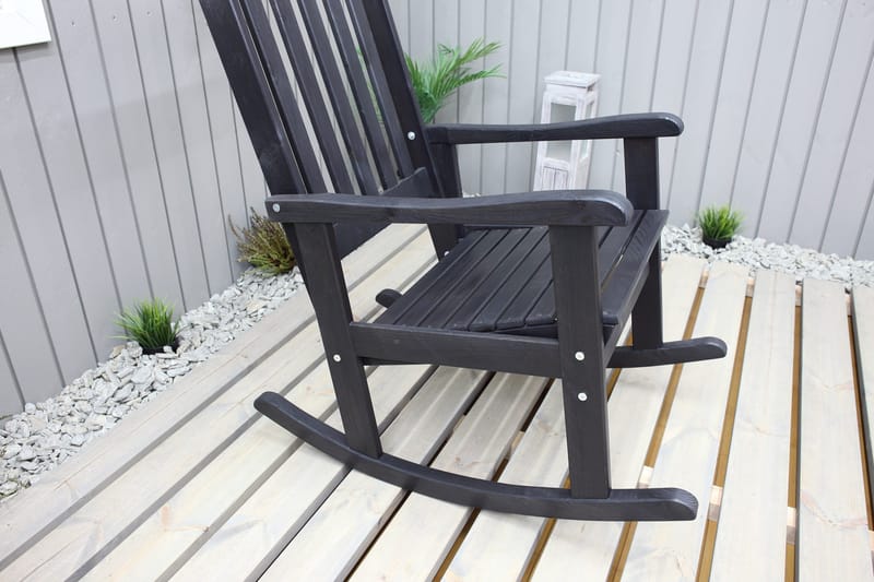 Ellabell Gungstol - Kaffesvart - Utemöbler - Loungemöbler - Loungestol utomhus