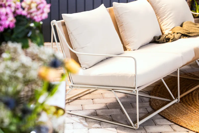 Usteryd Utefåtölj Beige - Beige - Utemöbler - Loungemöbler - Loungestol utomhus